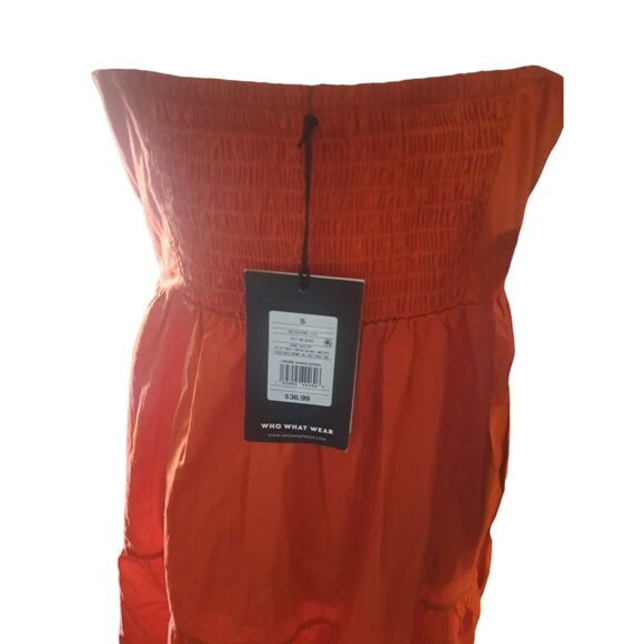 Spring Sale! Lot 31 includes SMALL NWT Sunset Orange Prairie Dress & Shorts Set - Picture 6 of 8